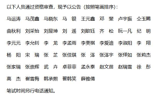 自然资源部测绘发展研究中心公开招聘应届毕业生资格审查结果