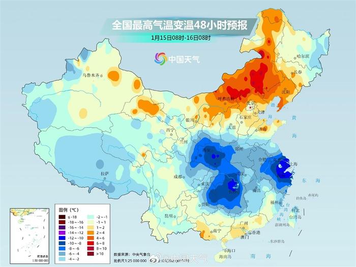 暖到破纪录后天气反转！上海明日最高气温直降12℃ 未来一周先晴后雨