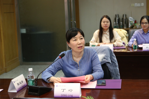 清华社职业教育分社丁岭分社长总结发言