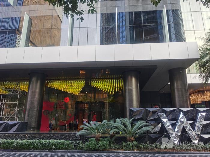 广州W酒店目前仍在经营。 图片来源: