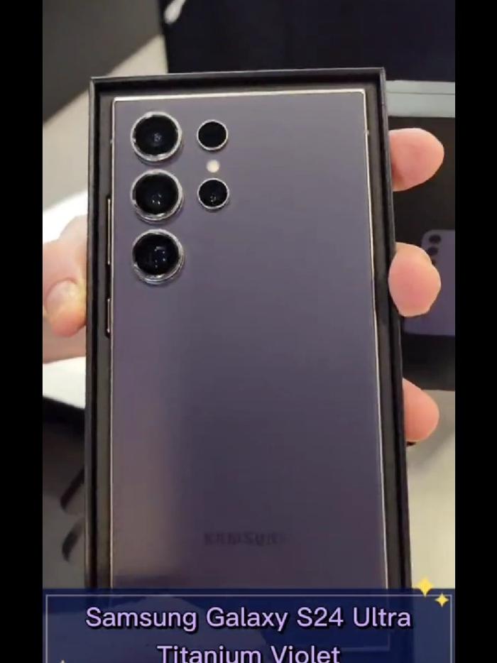 3 种颜色，三星 Galaxy S24 Ultra 手机开箱视频曝光