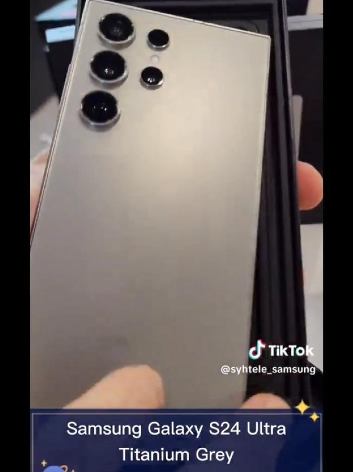 3 种颜色，三星 Galaxy S24 Ultra 手机开箱视频曝光