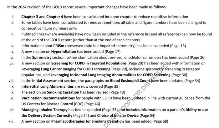 GOLD 2024：最新指南亮点速览，揭秘重要更新！