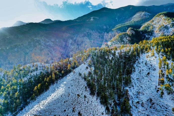 图品宁夏丨冬游宁夏何处妙 赏冰观雪贺兰山