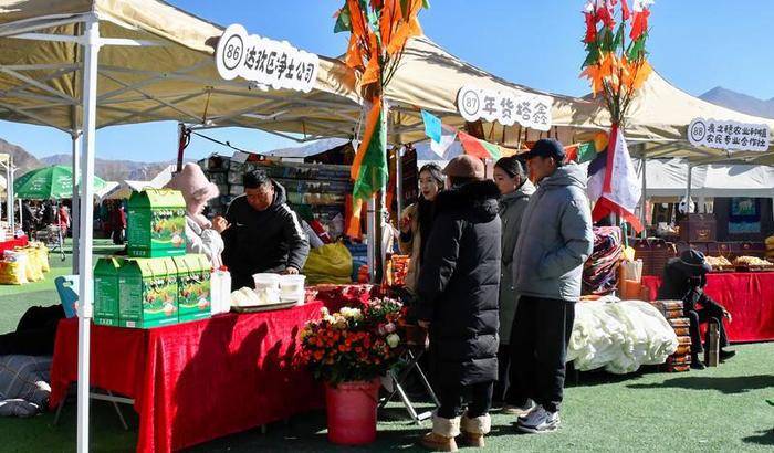 达孜区第二届年货节隆重开幕~