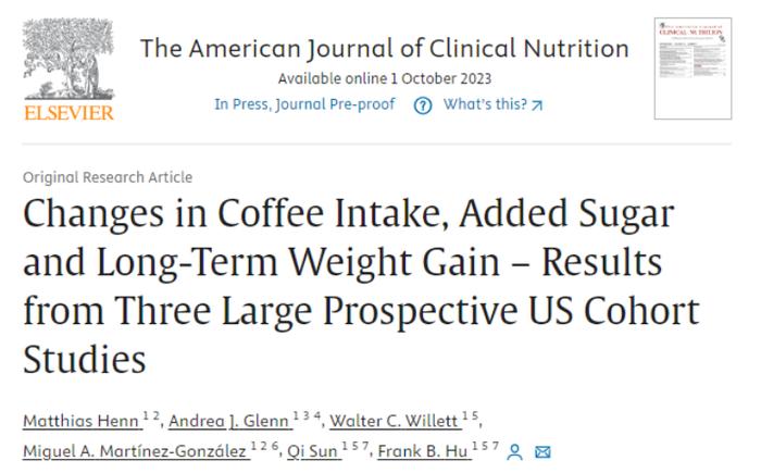 咖啡能减肥但很多人没喝对！哈佛大学研究表明：每天饮用不加糖咖啡与体重减少有关，50岁以下效果更明显！