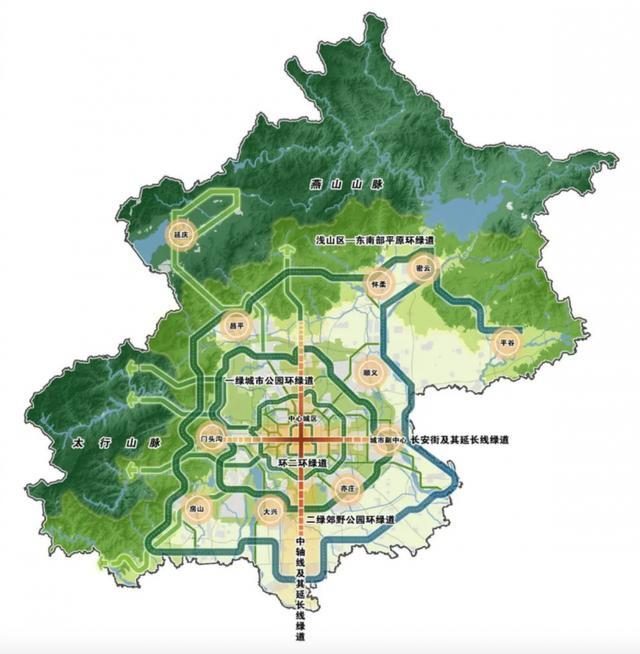 2035年建成百条以上特色品牌绿道 北京市绿道系统专项规划草案今起公示