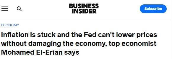 【世界说】美经济学家及金融机构：美国通胀恐面临“过山车式”风险 停滞不前或将成为未来一段时期的常态