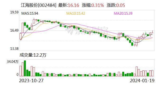 江海股份：公司网站一直在更新和完善，新的信息系统即将启动建设