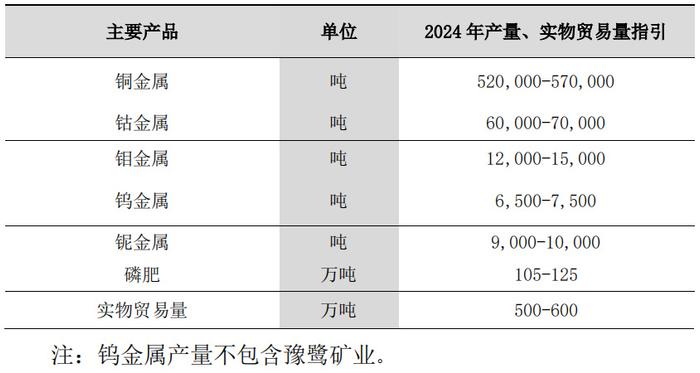 洛阳钼业有望跻身全球前十大铜生产商之列