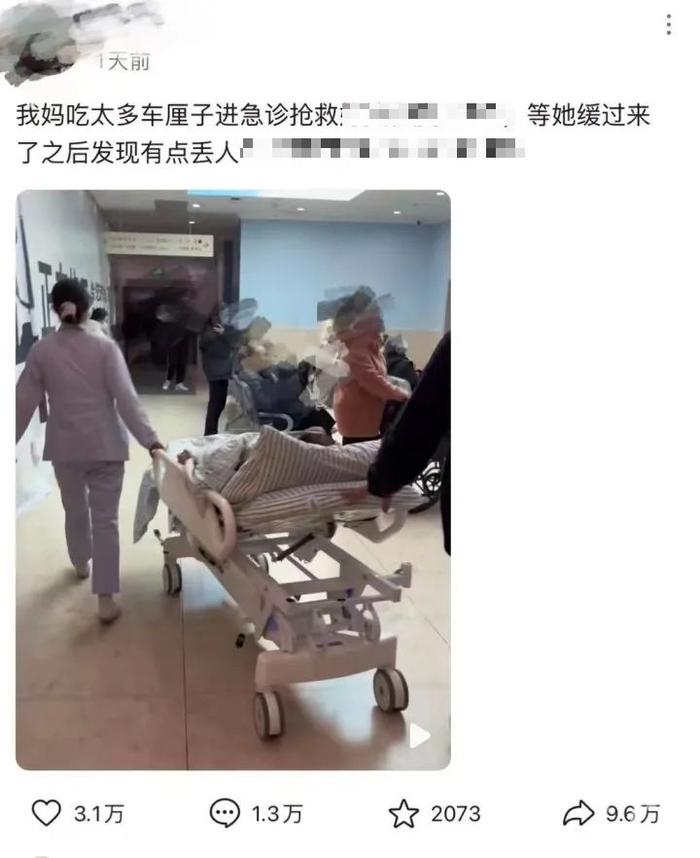 市区汤女士吃了一盘后被送急诊抢救，丽水好多人都在吃……