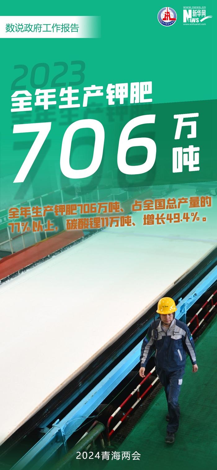 2024青海两会丨9张图带你看政府工作报告中的关键数字