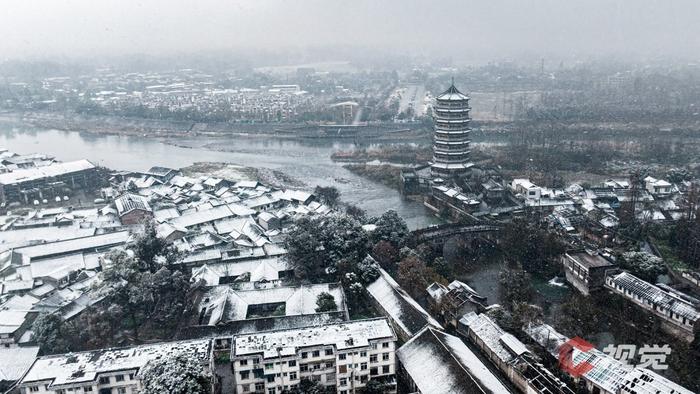 C视觉·航拍四川(62)︱打开四川下雪“群聊” 云瞰冬日浪漫盛景