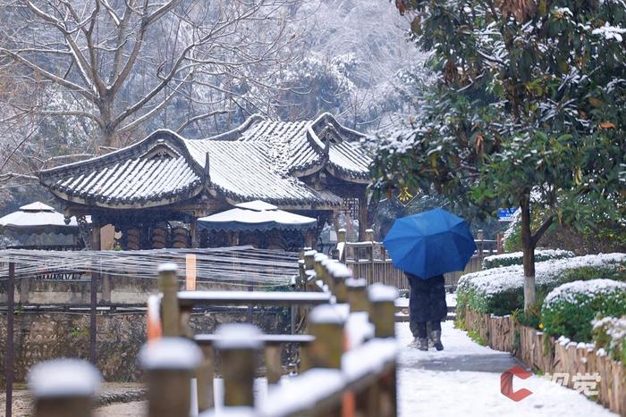 C视觉·航拍四川(62)︱打开四川下雪“群聊” 云瞰冬日浪漫盛景