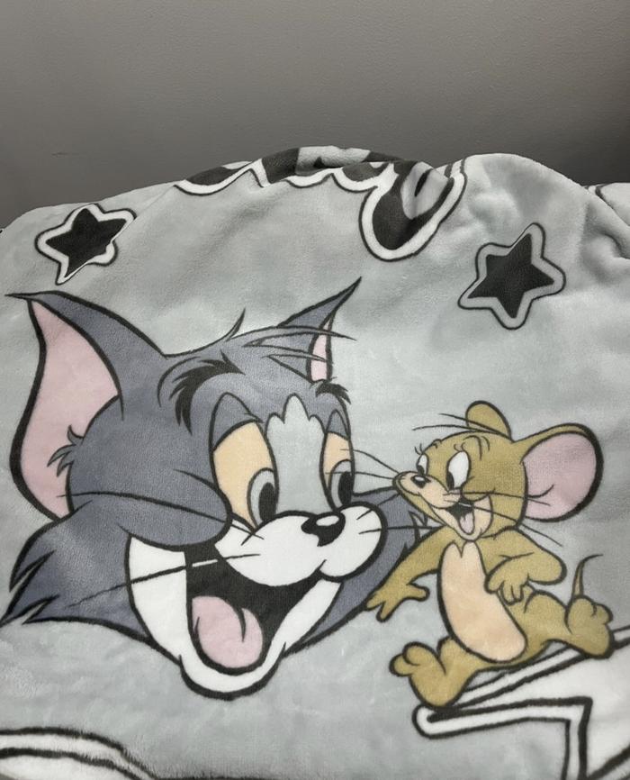 *姆撤柜！39元起秒杀！品牌正版授权！Tom and Jerry 抱枕、毛毯！