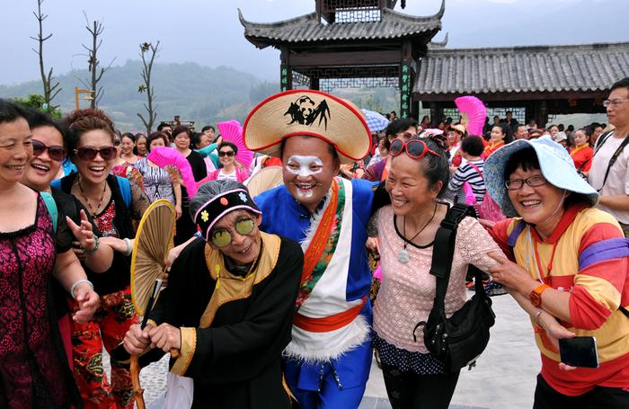 拽花灯