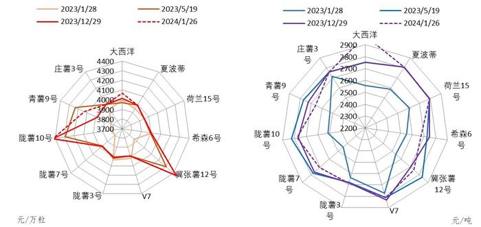 新华指数|1月定西兼用商品薯产地价格领涨 种薯及马铃薯淀粉出货增量且价格继续看涨