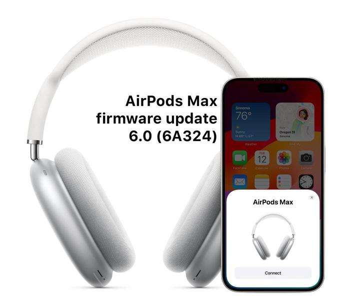 苹果向 AirPods Max 耳机推送 6A324 新固件