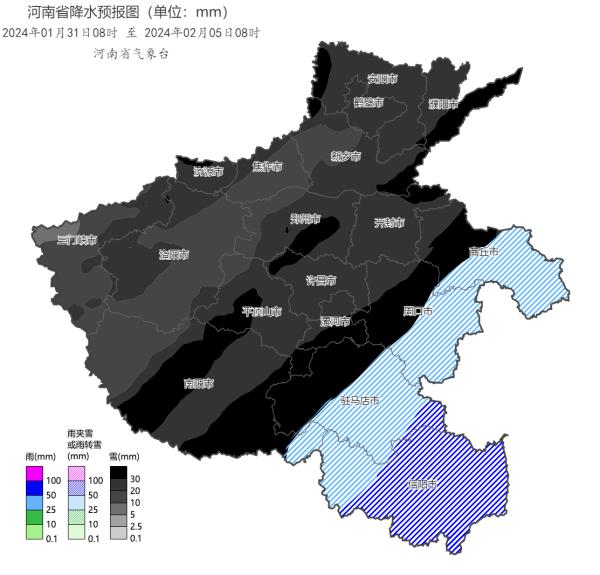 郑州的预报图为什么全黑了？专家：累计降雪量和积雪深度可能突破历史极值