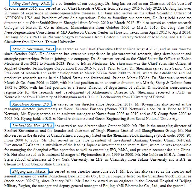 苏州新旭医药的母公司APRINOIA Therapeutics，递交招股书、拟赴美国上市，东诚药业为单一最大股东