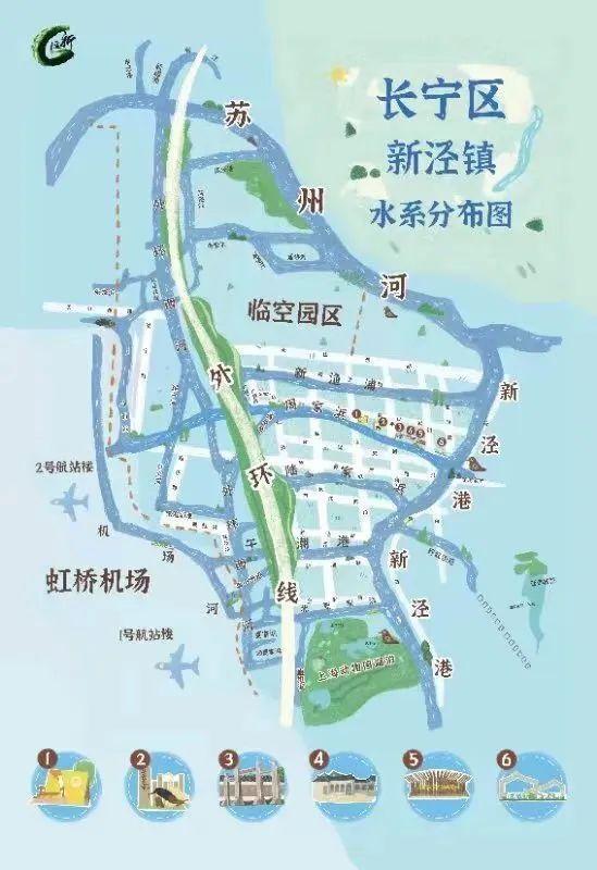 长宁：亲水漫步好去处“上新”，新泾镇水系分布图正式发布