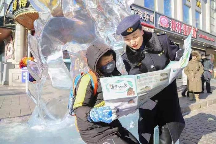 哈尔滨市成立城管执法女子中队