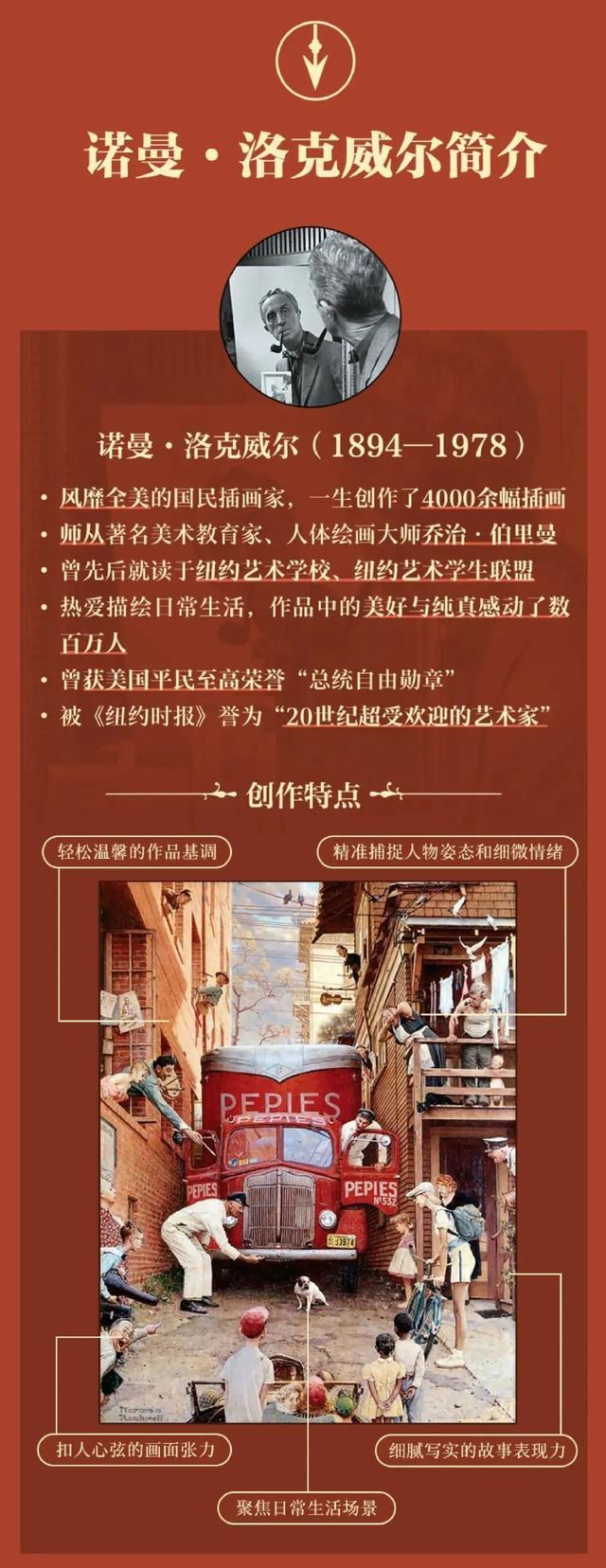 好书·新书｜跟传奇插画大师诺曼·洛克威尔，漫游复古又治愈的纯真年代