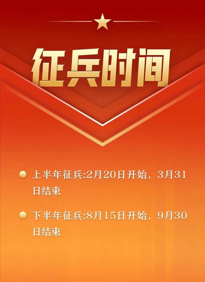 上海召开2024年全市征兵工作电视电话会议，明确一年两次征兵时间