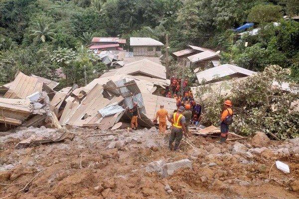 菲律宾金达沃省山体滑坡事故死亡人数上升至11人 逾百人失踪