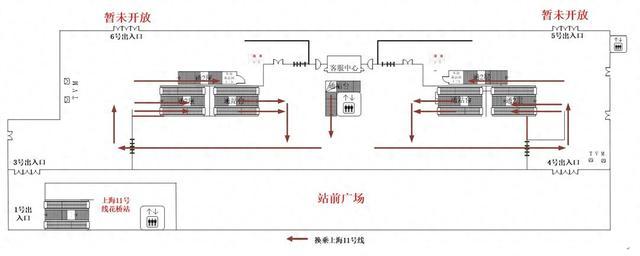 临时调整！苏州地铁11号线花桥站换乘有新变化