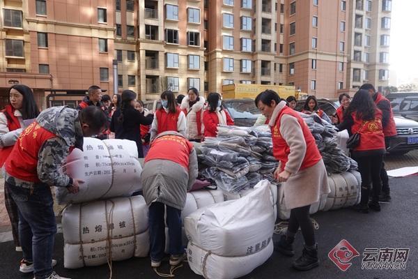 云南镇雄县：让受灾群众温暖过冬平安过节