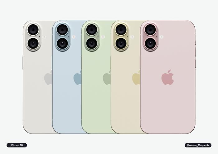 ▲ iPhone 16 渲染图