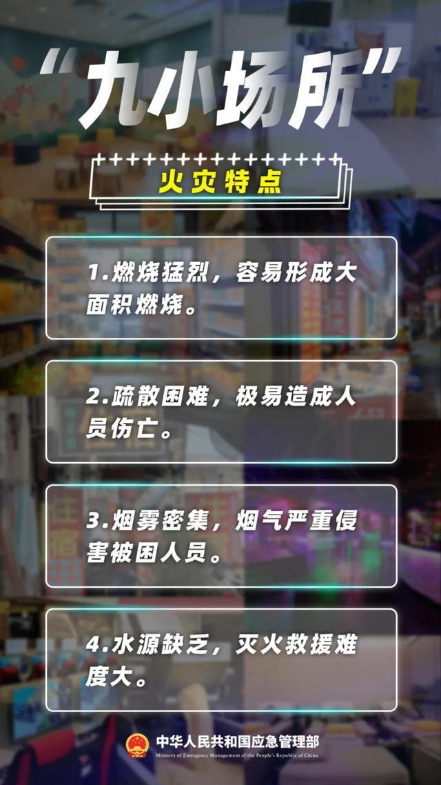 平安过节，进入“九小场所”时要注意什么？安全提示请查收