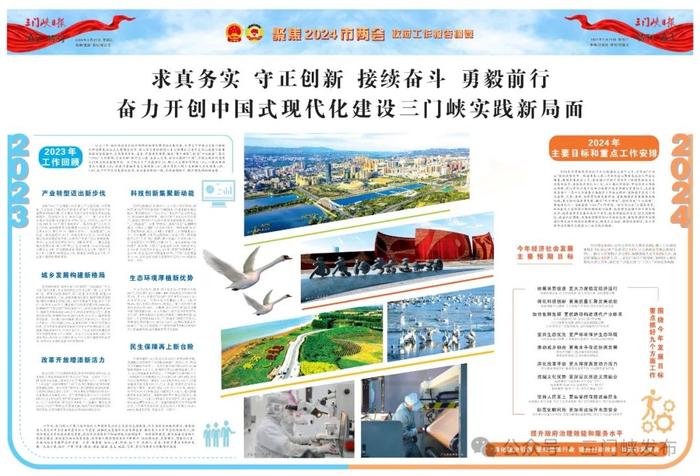 聚焦2024市两会┃政府工作报告来了！2024，三门峡这么干！