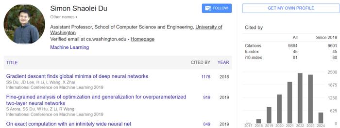 CS领域杨笛一、杜少雷、金驰等7位华人学者获奖，2024斯隆奖出炉