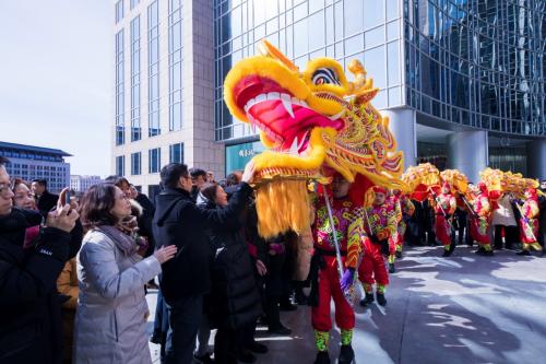 东方广场举办甲辰开年仪式 携手各企业共启新篇