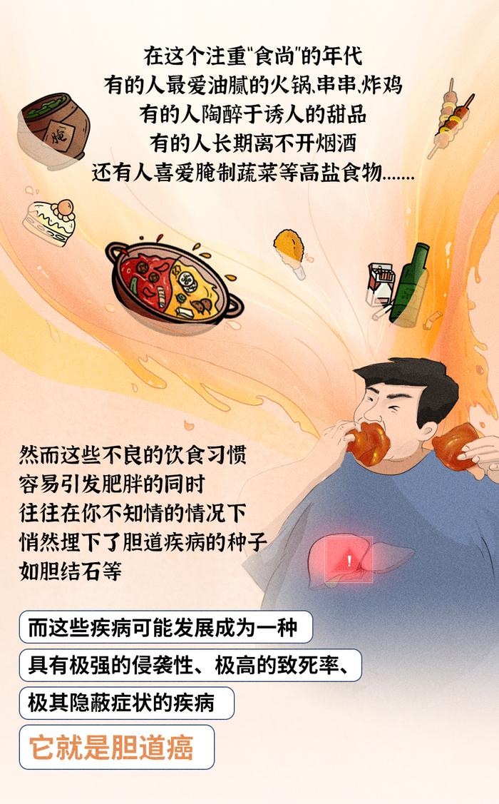 5个饮食习惯，你再不改，小心胆道癌上身！