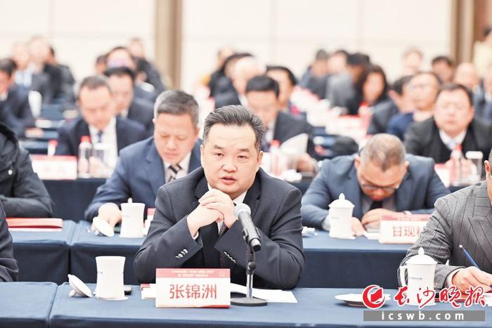 中国国际文化传播中心执行秘书长、香港中国和平统一促进会副会长张锦洲：为长沙招商再担当再加力