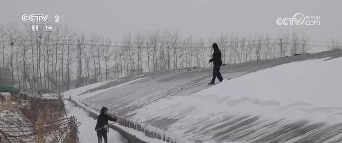 风雪中“一抹橙色”闪现 他们总是出现在最需要的地方