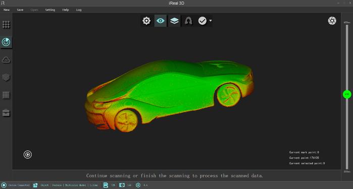 助教促学，勇夺第一！iReal 3D扫描仪精准采集汽车油泥模型数据