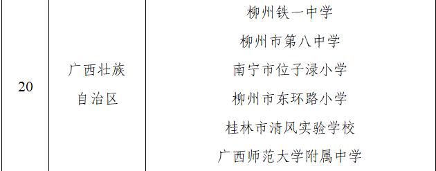 广西6所学校上榜！中小学人工智能教育基地名单公布