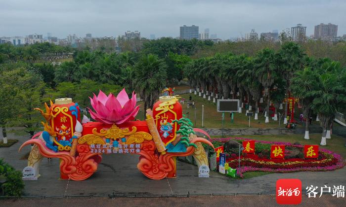 海口府城元宵换花节：华灯似海 浪漫氛围已拉满