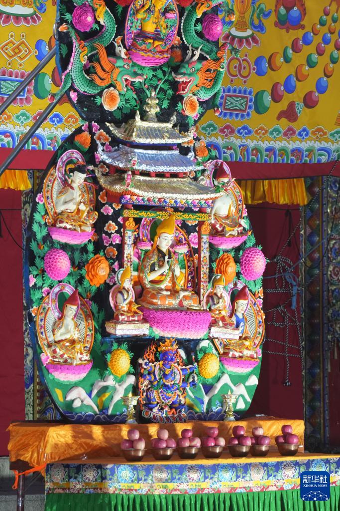 中央媒体看甘肃 | “世界藏学府”拉卜楞寺举办酥油花灯展