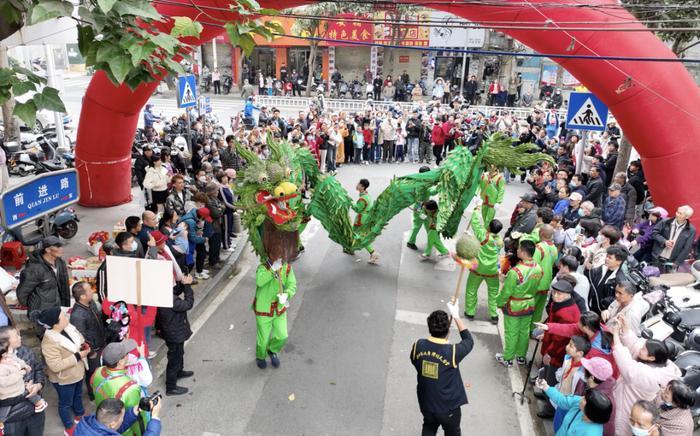 今日“显眼包”，是TA！全植物纯手工制作的湛江“生态龙”