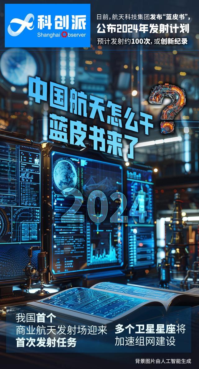 科创派｜2024中国航天怎么干？蓝皮书来了