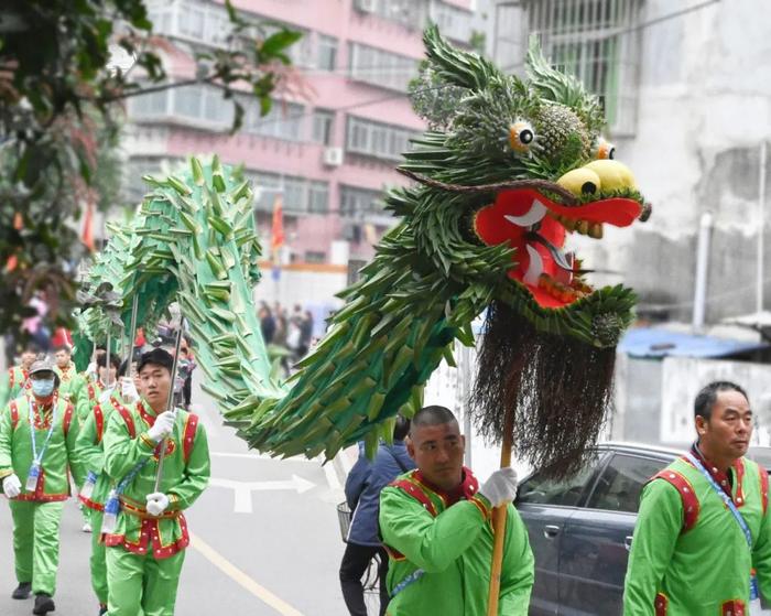 今日“显眼包”，是TA！全植物纯手工制作的湛江“生态龙”