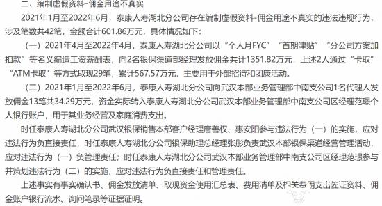 泰康人寿总精算师付伟略从部门经理做起 分公司曾因违规被罚95万