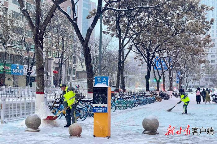 过去24小时，甘肃75个县区出现降雪天气