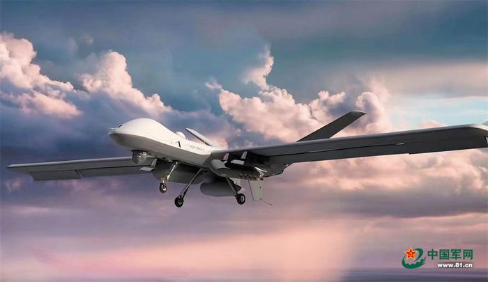 MQ-9B舰载无人机。资料图片