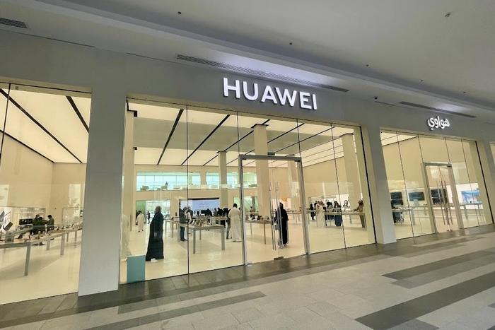 利雅得的华为门店